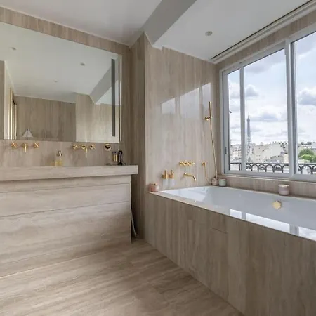 Palais Prive Luxe Vue Tour Eiffel Confort Exclusif Apartment